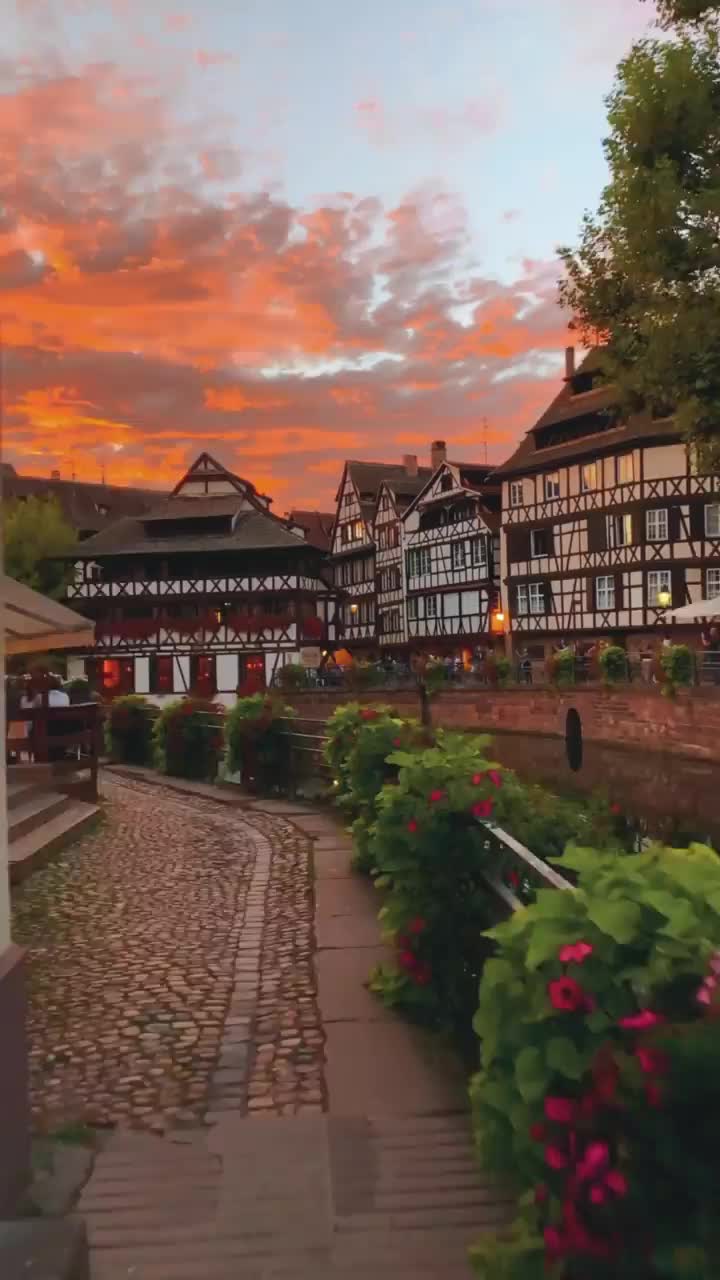 Stunning Sunsets in Strasbourg: A Local's Advantage