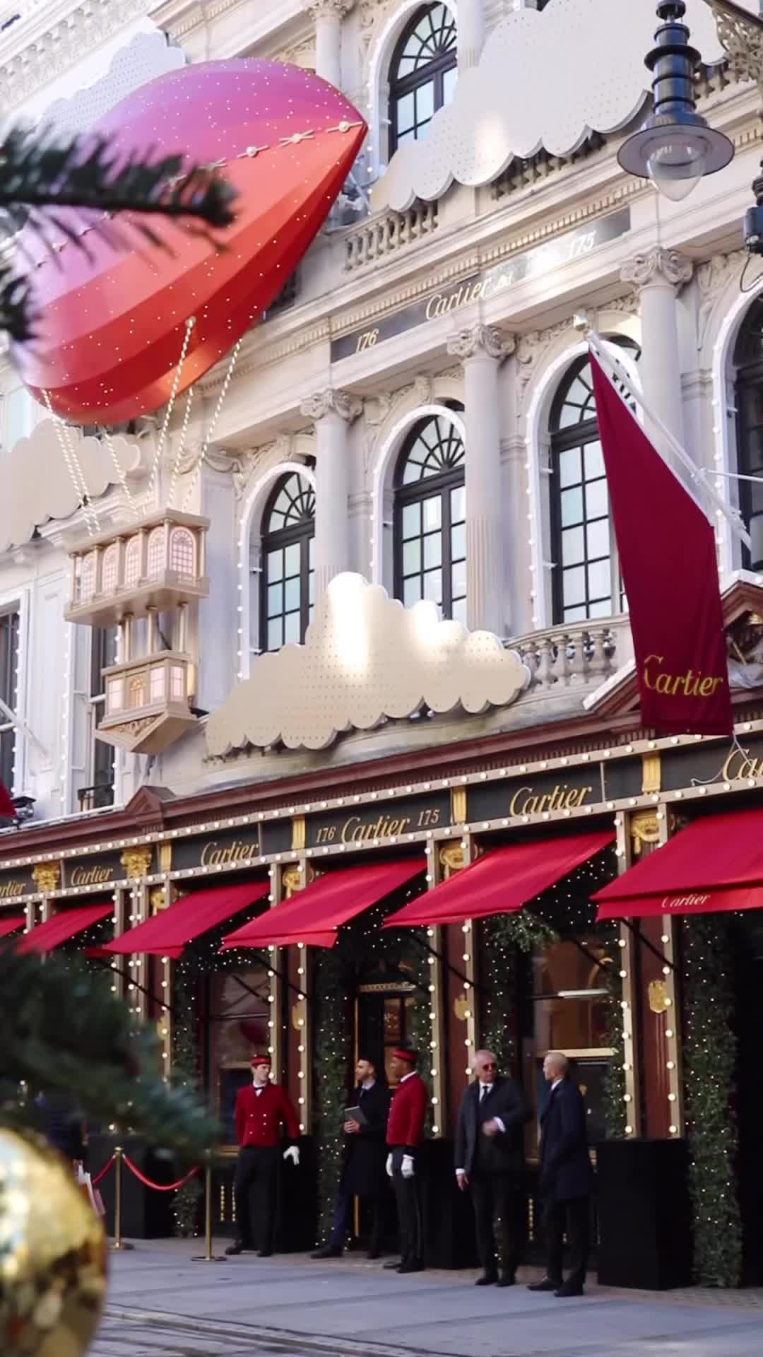 Festive Christmas Decorations at Fortnum & Mason, London