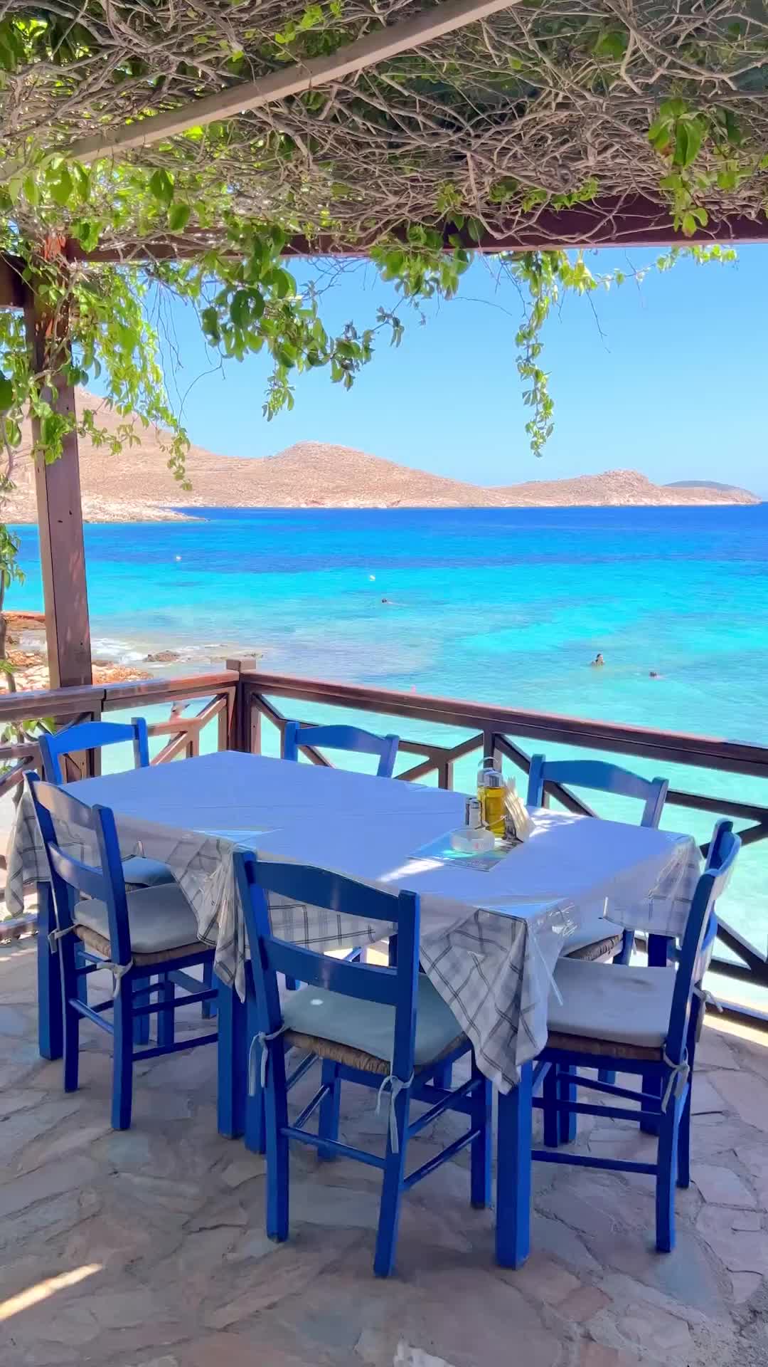 Discover Ftenagia Beach Tavern in Halki, Greece