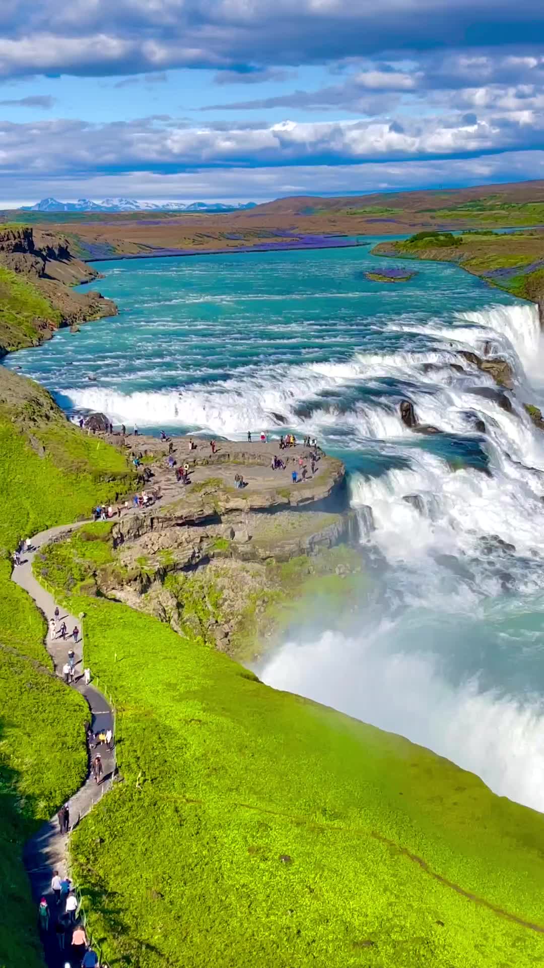 Majestic Gullfoss Waterfall in Iceland - Wait for It!