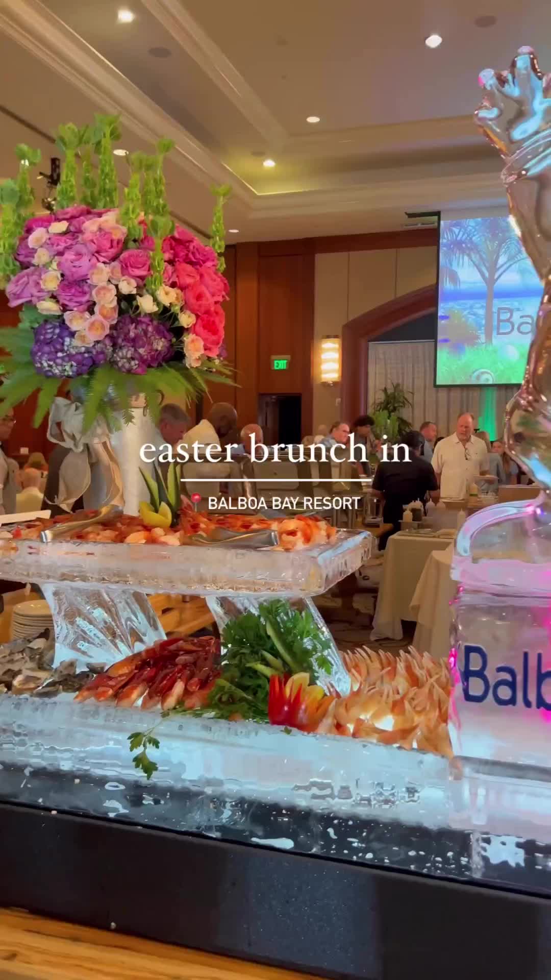 Easter Brunch at Balboa Bay Resort with Family