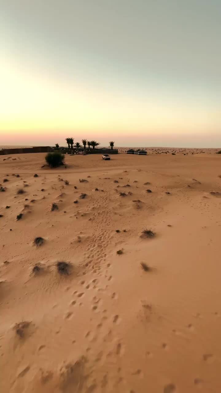 Assassins Creed Training Grounds in Dubai Sunset