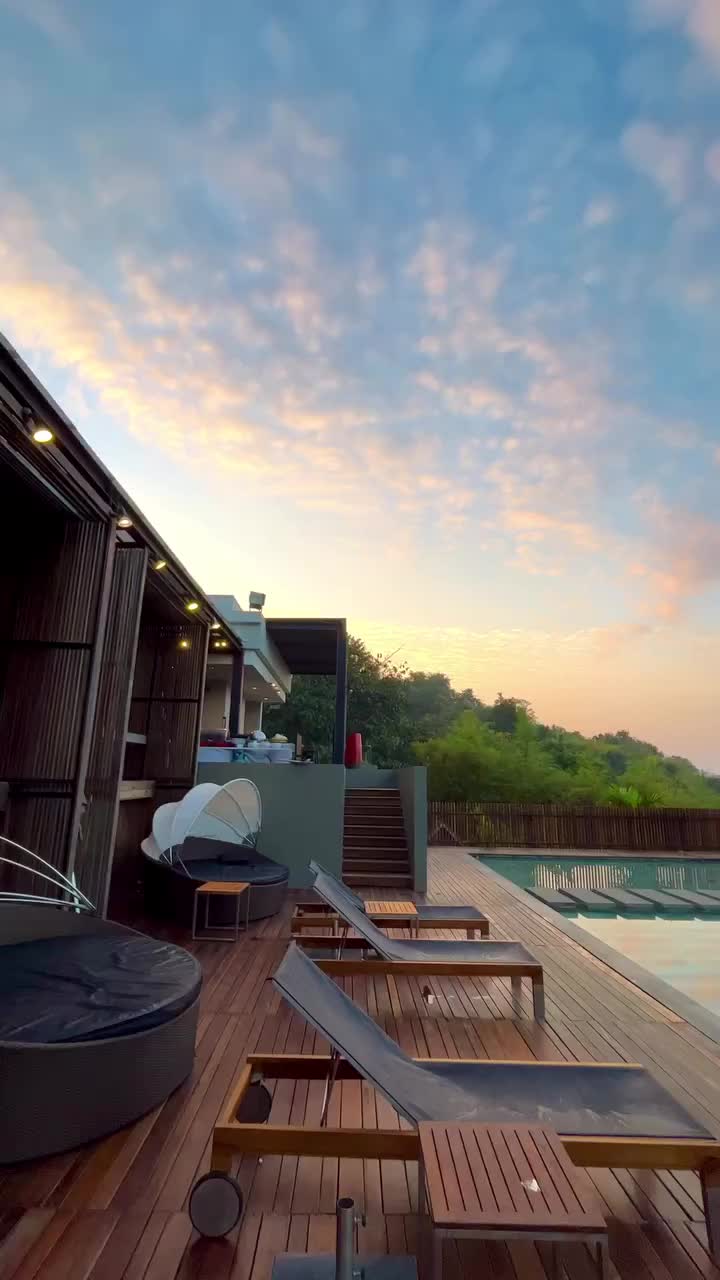 Luxurious Poolside Relaxation at Veranda High Resort