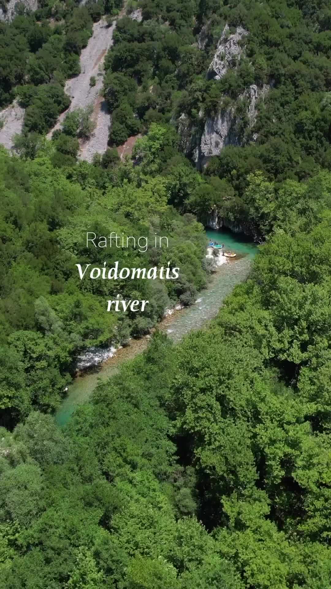 Rafting Adventure on Greece's Voidomatis River