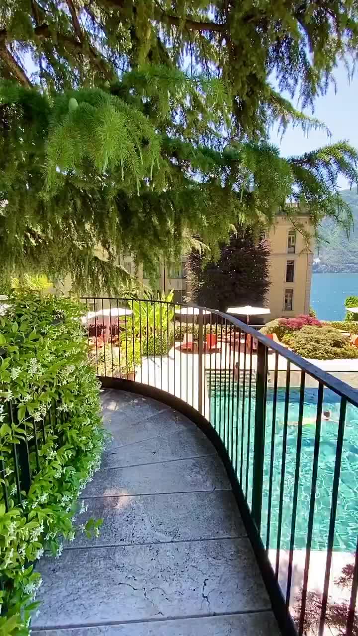 Pool Day Bliss at Grand Hotel Tremezzo, Lake Como