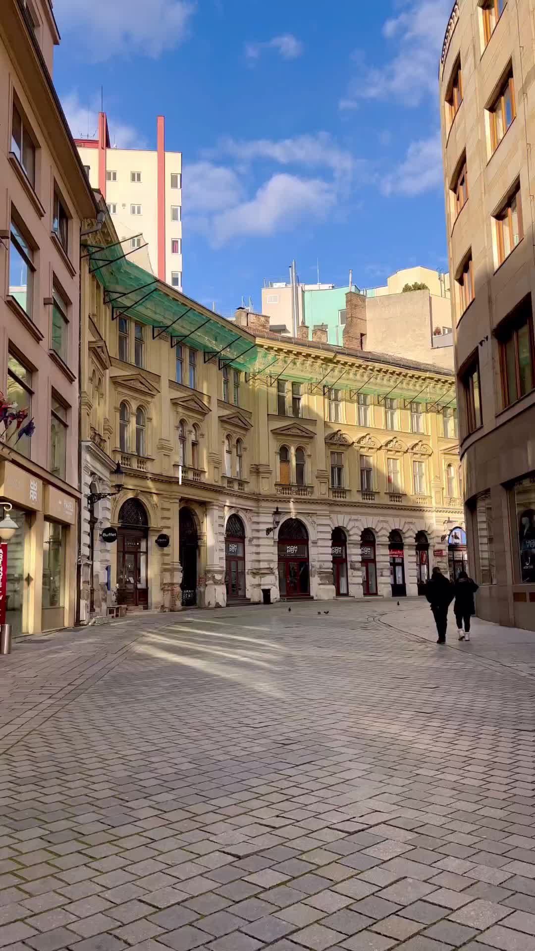 Exploring Bratislava's Historic and Modern Streets