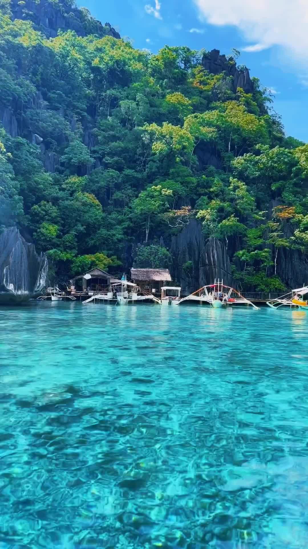 Crystal Clear Waters of Coron, Palawan 🌴