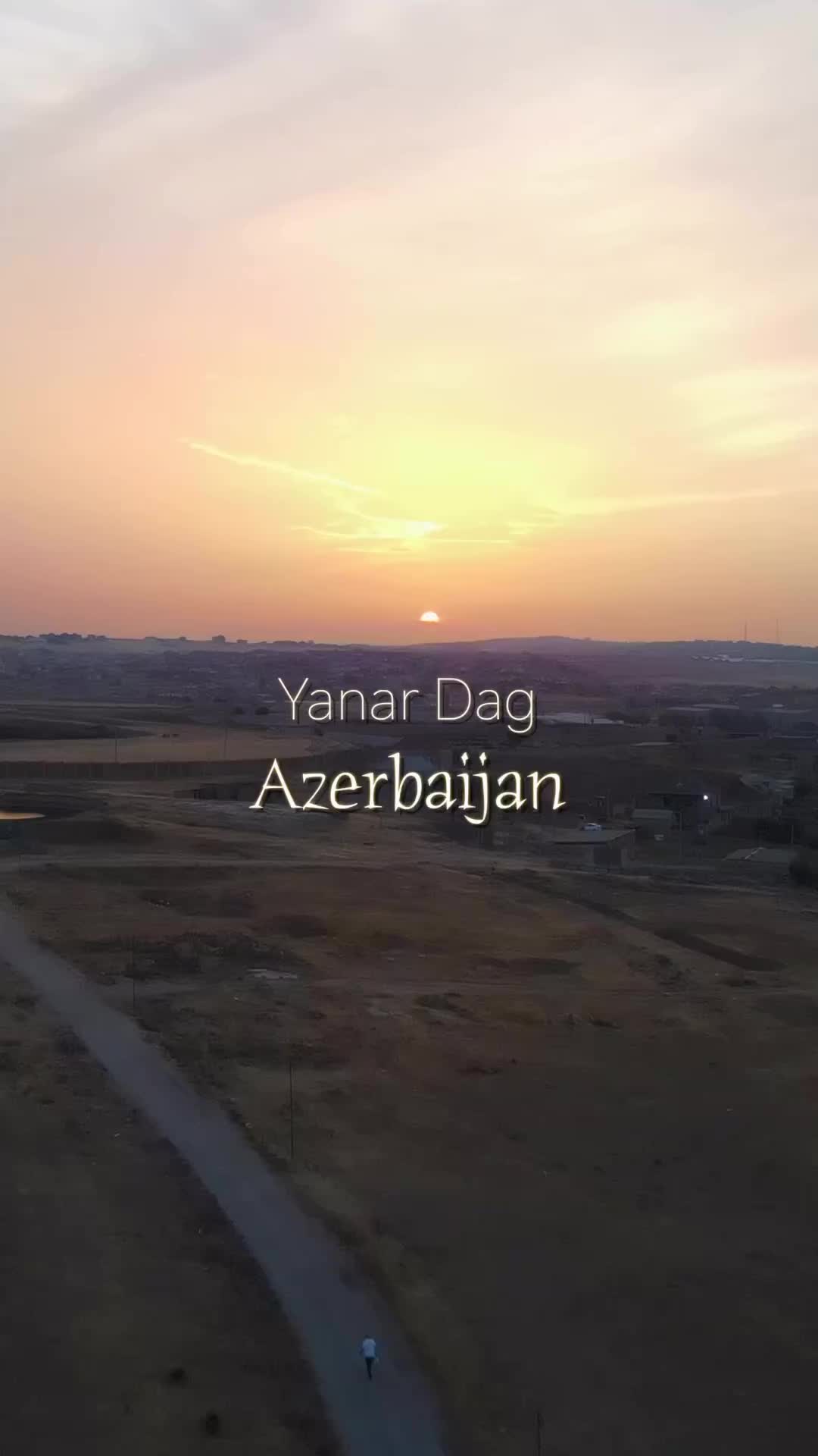 Eternal Flames of Yanar Dag: Azerbaijan's Fiery Marvel