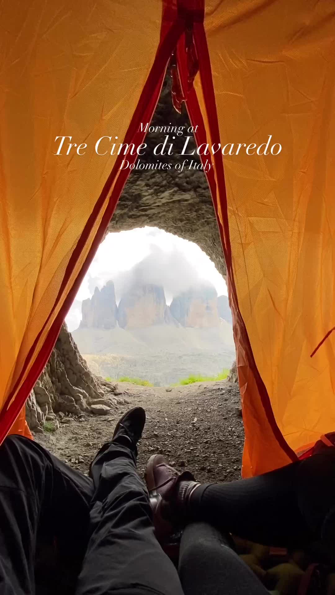 Morning Paradise at Tre Cime di Lavaredo, Italian Dolomites