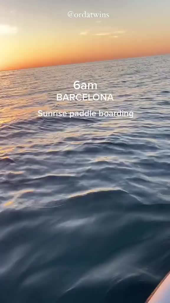 Paddle Surfing Adventure in Barceloneta, Barcelona