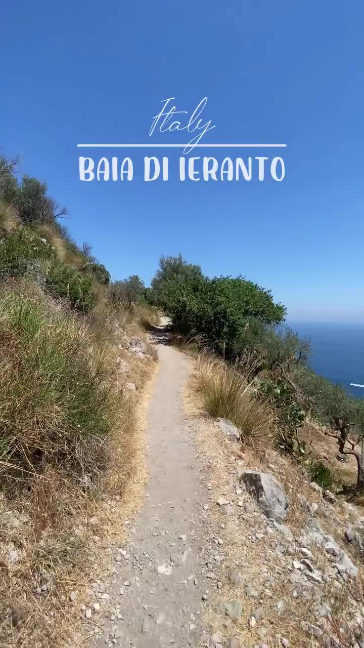 Free Swim in Baia di Ieranto - Sorrento Peninsula