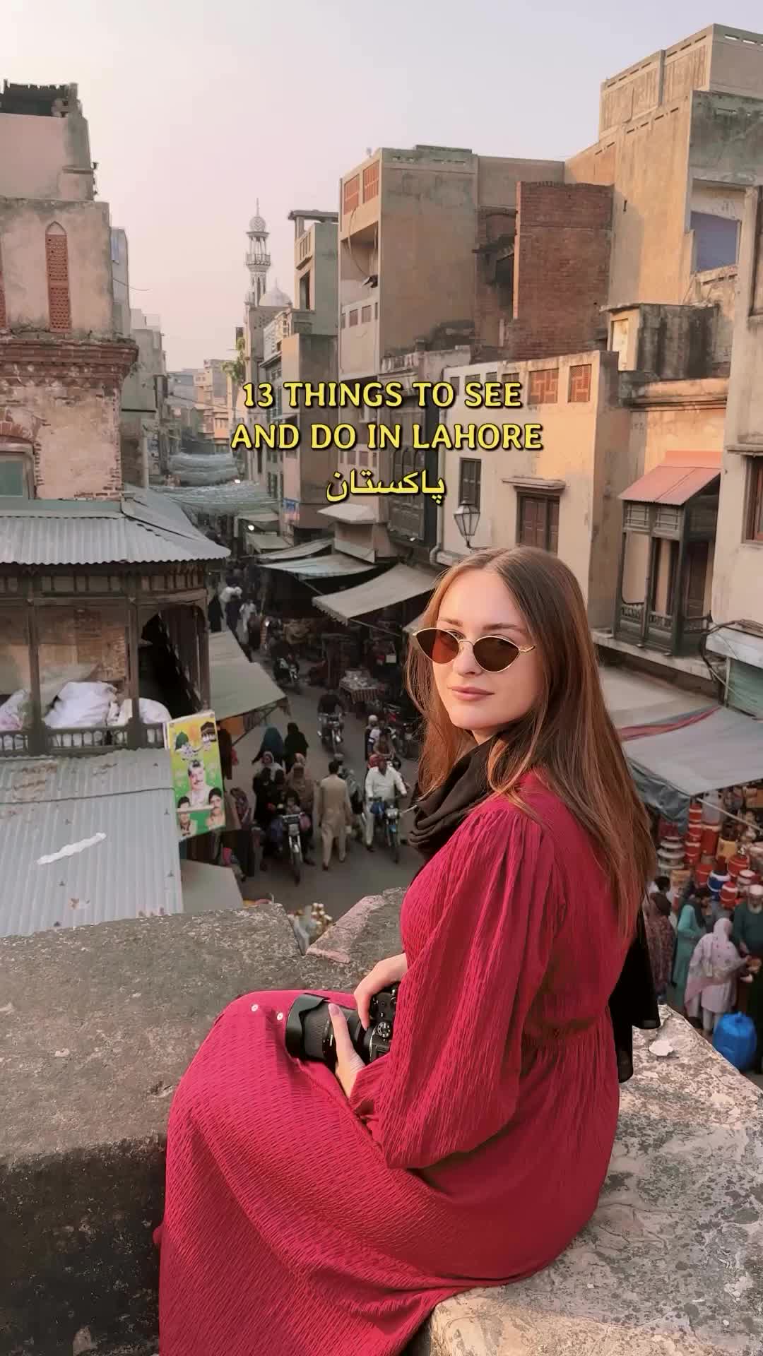 Are you thinking of visiting Pakistan? 🇵🇰 Here are my personal top 13 things I recommend to see and do in the beautiful city of Lahore👇🏼

1. Visit Badshahi Mosque (highly recommend going during sunset) 

2. Explore Lahore Fort 

3. Admire the craftsmanship of Sheesh Mahal (Crystal Palace) 

4. Walk around the market at Delhi Gate 

5. Shop at Anarkali Bazaar

6. Take a tuktuk ride around the city 

7. Visit the Wazeer Khan Mosque 

8. See the Tomb of Emperor Jahangir

9. Explore Shahi Hammam (also known as Wazir Khan Hammam) 

10. Dine at Haveli restaurant (you get beautiful views of the  Badshahi Mosque 

11. Take a walk in the historical Bagh-e-Jinnah park (Lawrence Gardens) 

12. Drink tea at Pak Tea House - one of the oldest cafes of Pakistan Lahore 

13. Learn about Pakistan history and culture at Lahore Museum

Found this post useful? Then make sure to SAVE this post for your future trip to Pakistan 🇵🇰 

✨ Follow @anastazjasadventures for more travel and lifestyle tips, and unique adventures ✨ 

A special thank you to my talented friend @ukhano for taking many of these clips and being a local guide for me in Lahore 🙏🏼 

#visitlahore #dehligate #badshahimosque #lahorefashiontrends #pakistanblogger #exploremoretoday #travelwithme