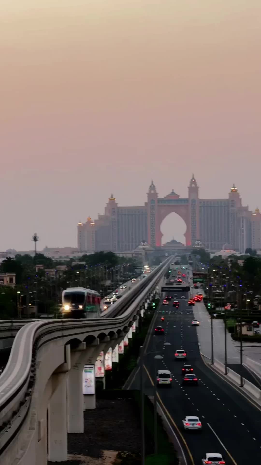 Stunning Evening Ride Through Palm Jumeirah, Dubai