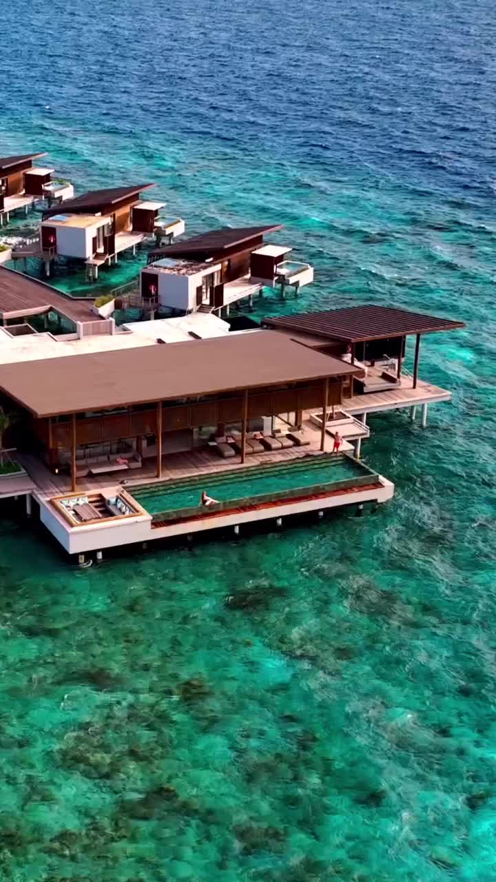 Stunning Overwater Reef Residence with Infinity Pool