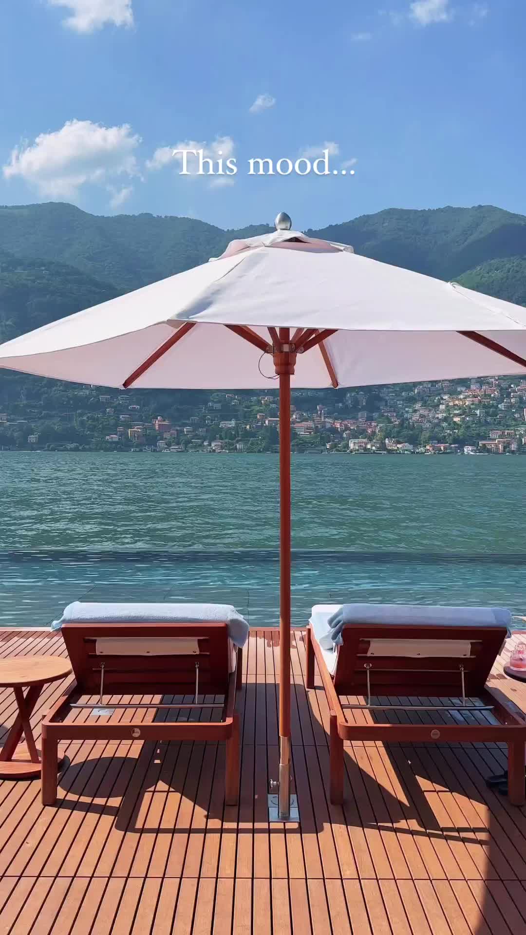 Relax by the Lake at Mandarin Oriental, Lago Di Como