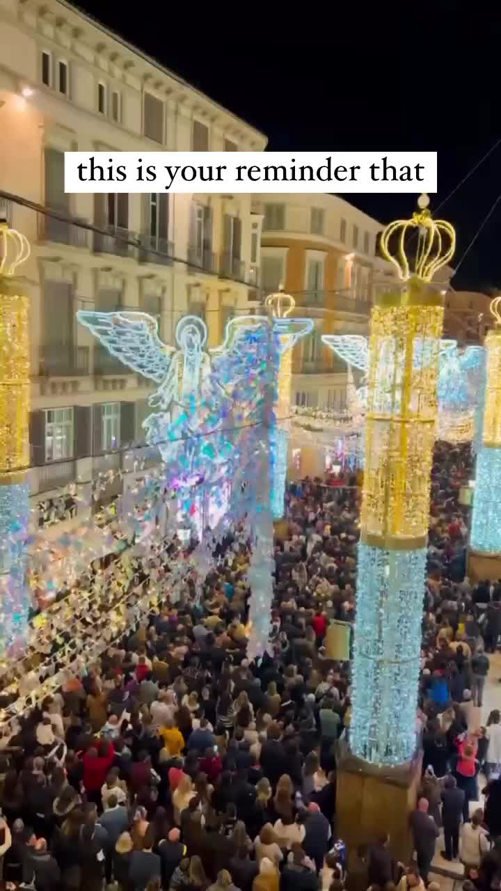 Málaga Christmas Lights 2023: Spectacular Calle Larios Show