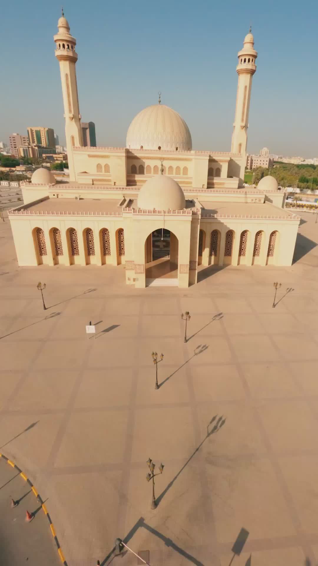 Eid Mubarak from Al Fateh Grand Mosque, Bahrain 🌙