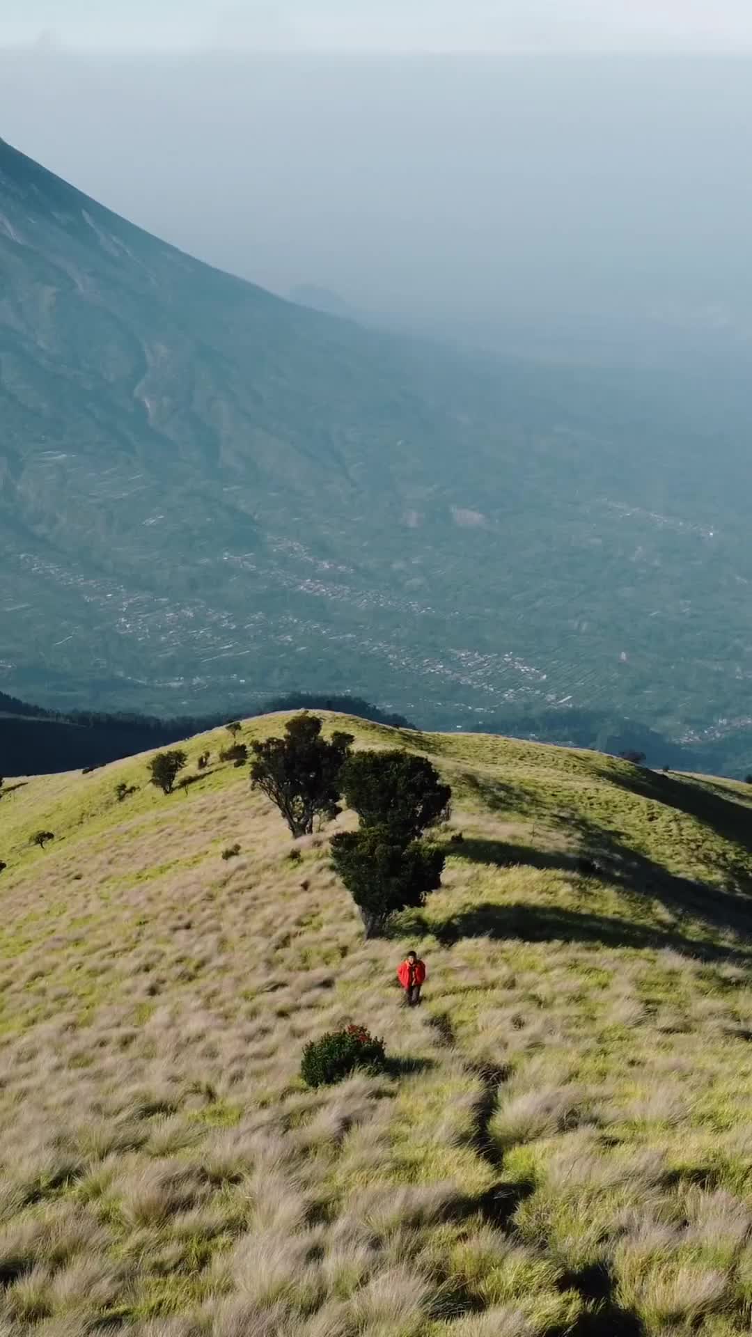 Stunning Views of Merbabu Mountain in Indonesia