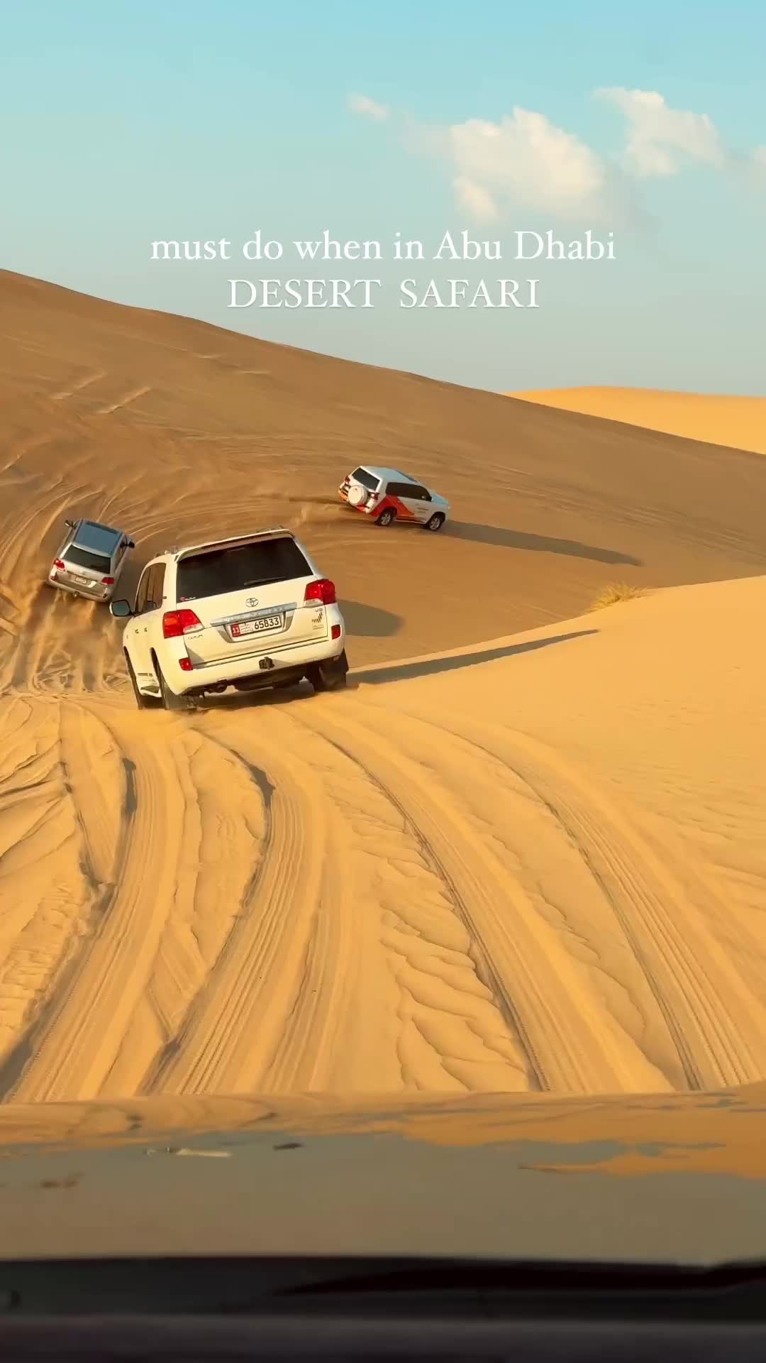 Your sign to get lost in the desert of Abu Dhabi🇦🇪
⠀
Experienced the desert safari with @desertrosetourism and it was beyond amazing. Dune bashing was an adrenaline rush like no other, and watching the sunset here was surreal, feeling like stepping into a different universe with its endless, stunning dunes🏜️🐪
⠀
⠀
⠀
@visitabudhabi #inabudhabi #travel #abudhabi #visitabudhabi #abudhabitravel #desertsafari #iamtb #beautifuldestinations #iamatraveler #travelblogger