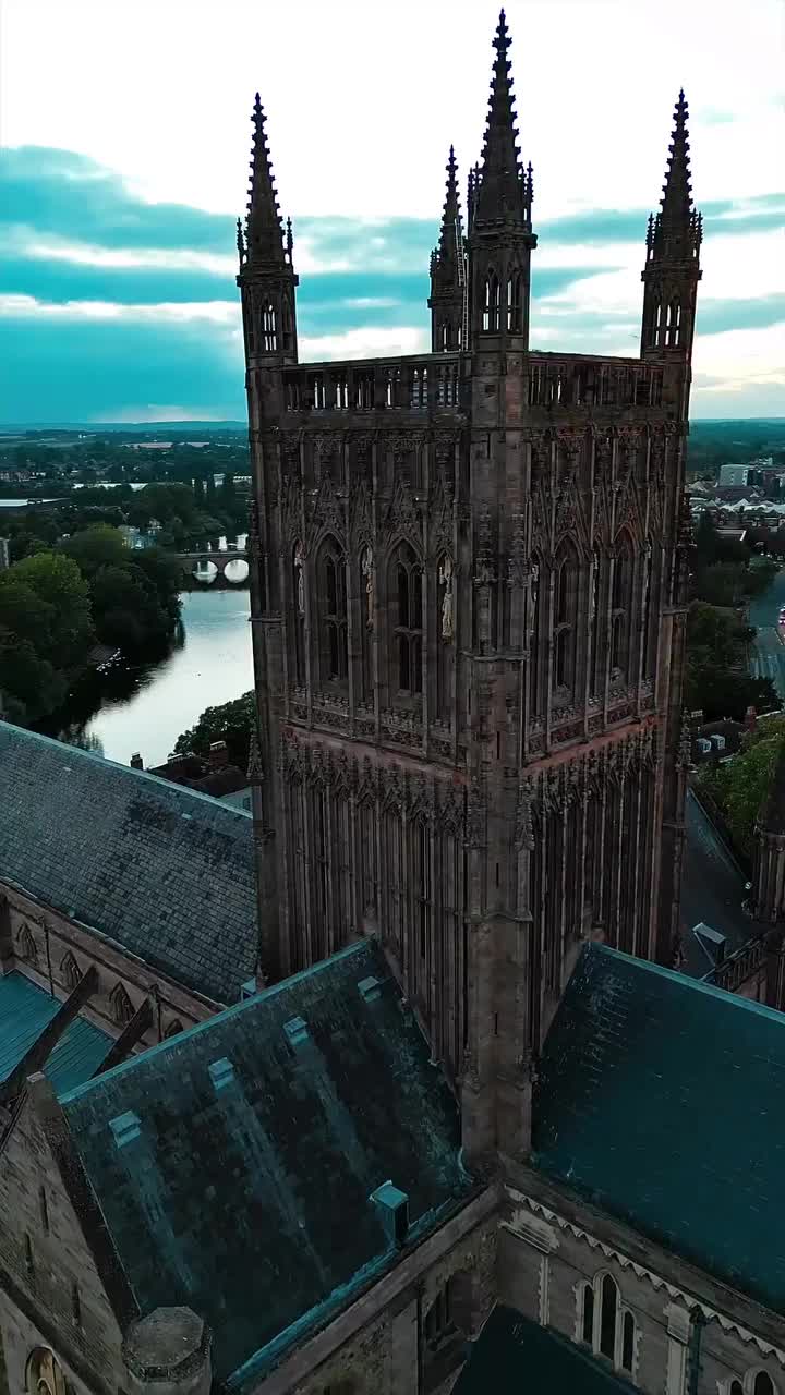 Explore Historic Worcester Cathedral in England