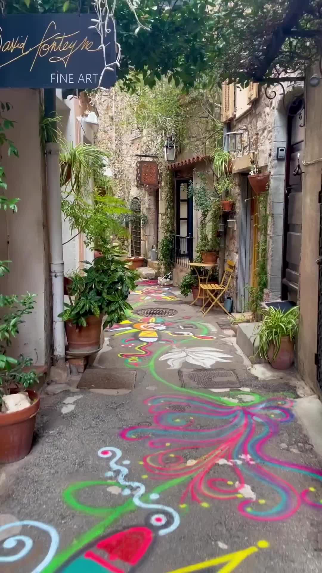 Explore the Colorful Streets of Mougins, French Riviera
