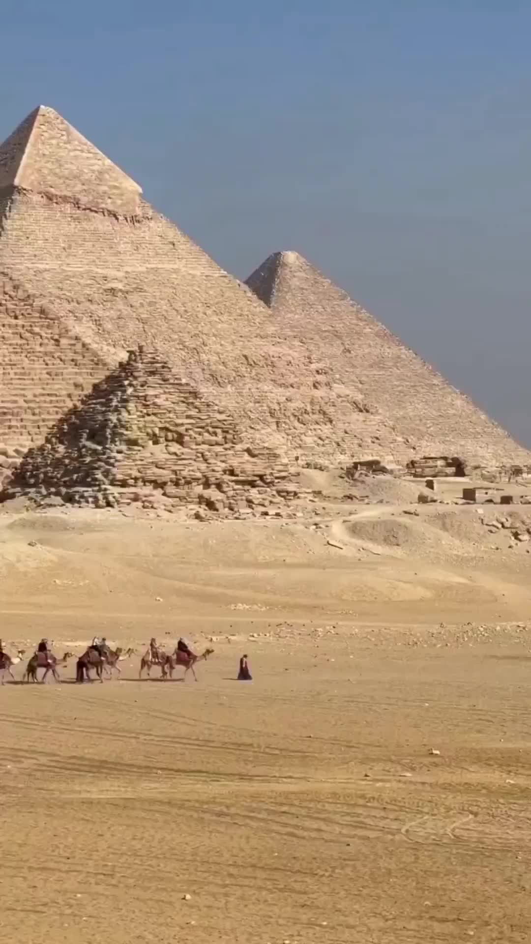 Stunning View of Egyptian Pyramids 🌟🕊