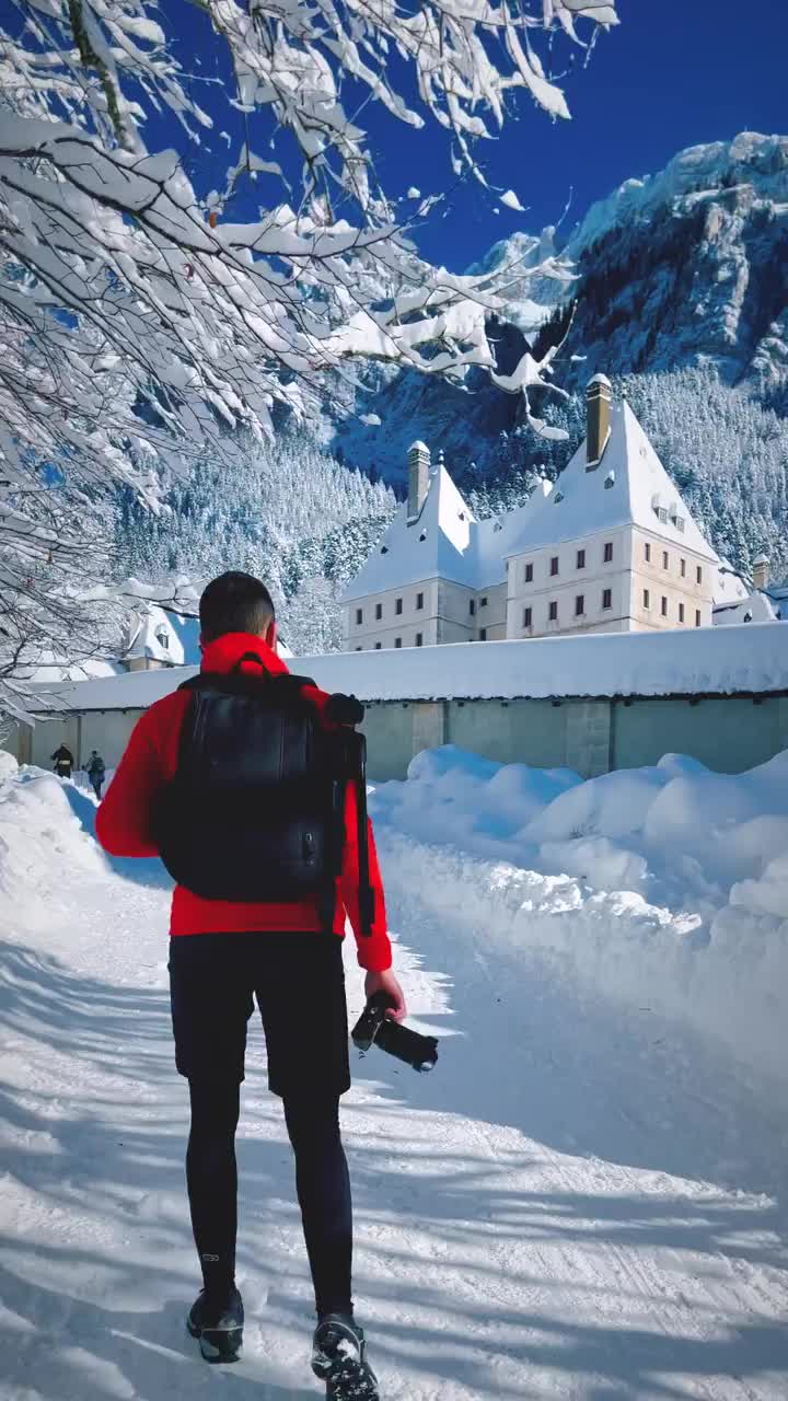 Enchanting Winter at Monastère de la Grande Chartreuse