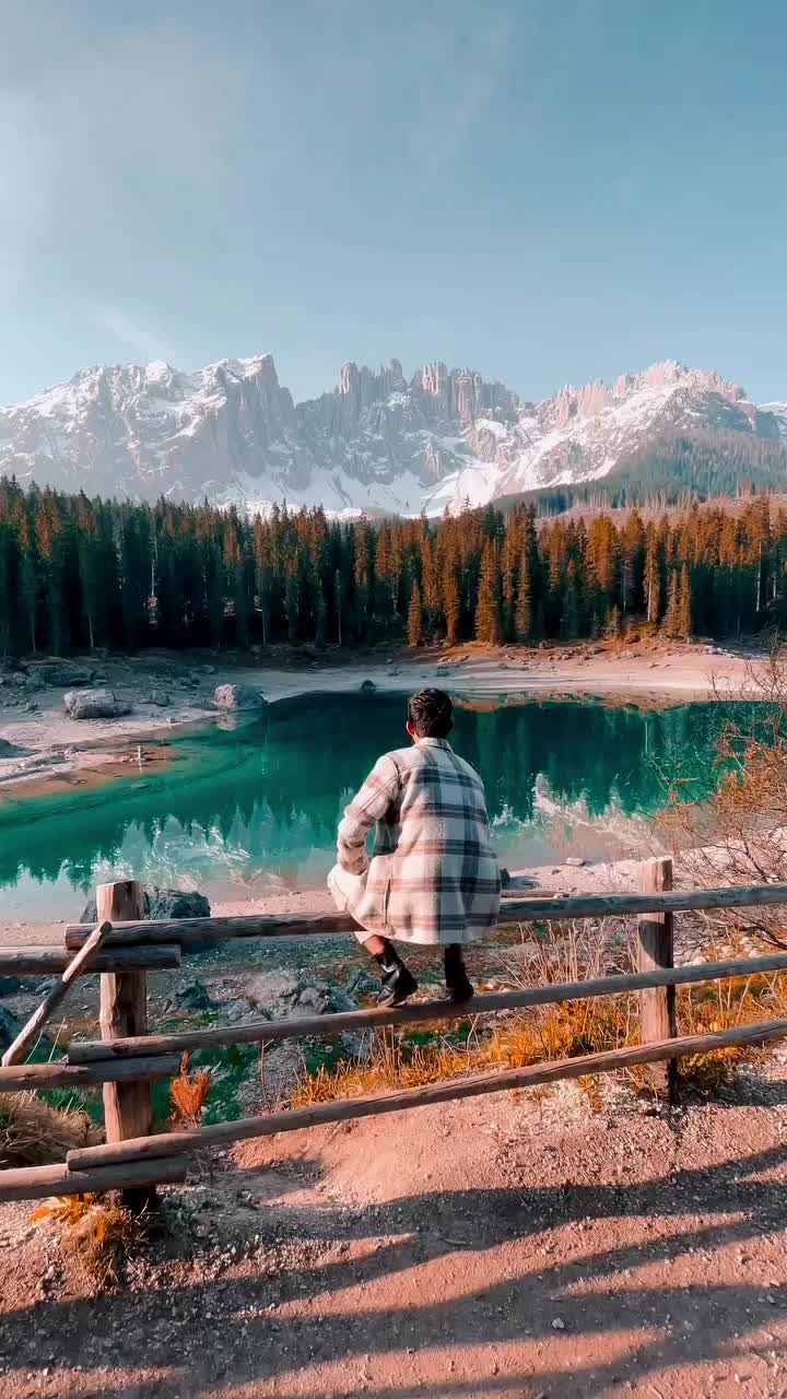 Explore Autumn at Lago di Carezza, South Tyrol