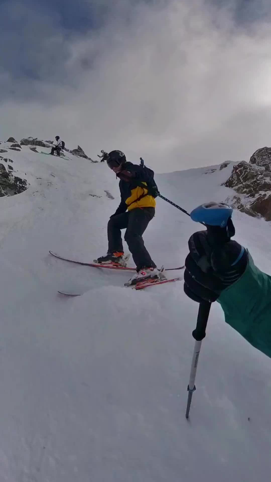 First Ski Session at Verbier - Fresh Snow Fun!