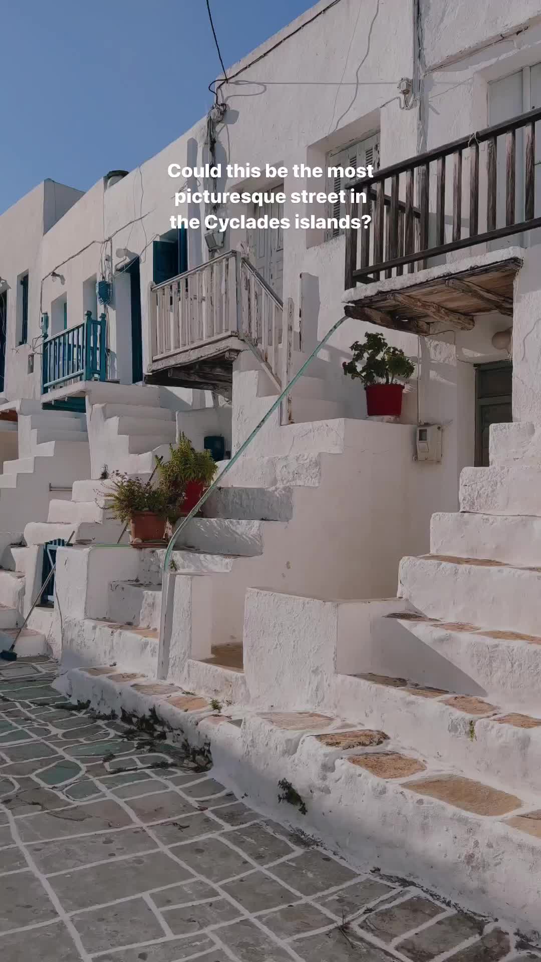 Stunning Cycladic Architecture in Folegandros, Greece