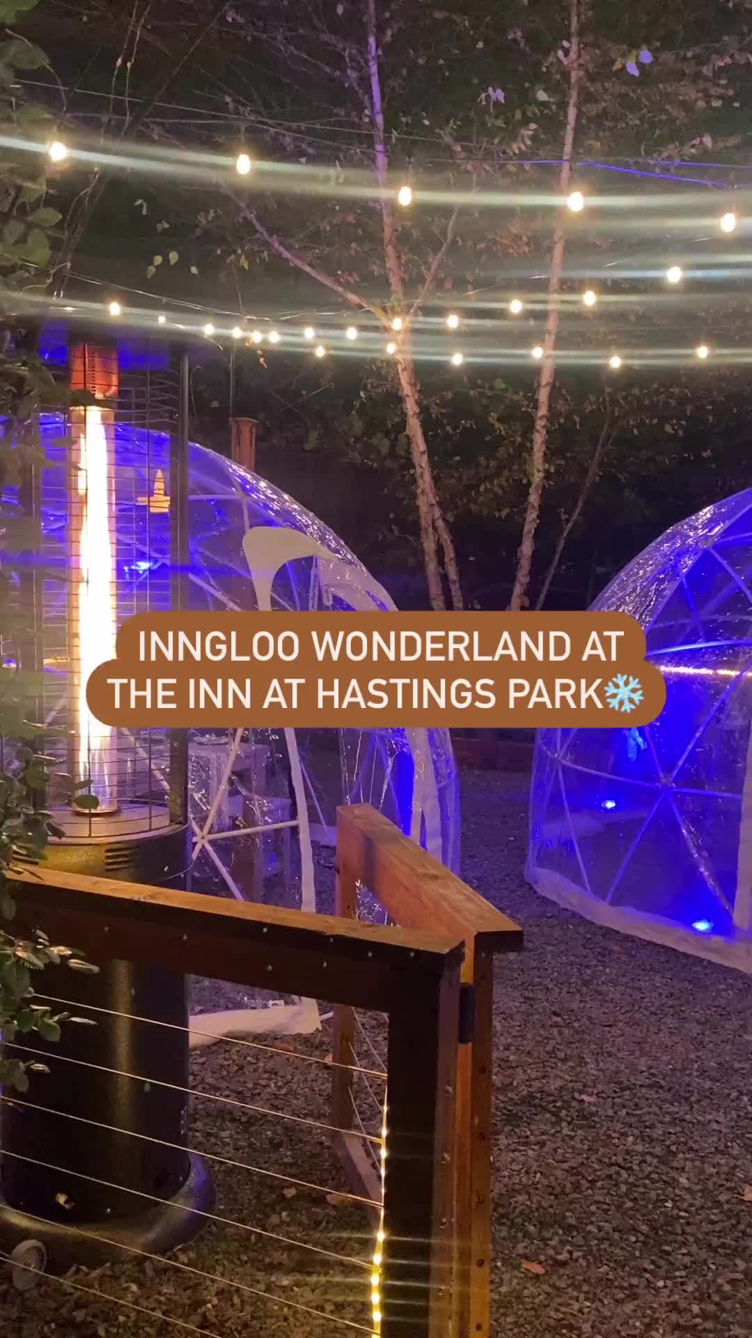 Experience INNgloo Wonderland at Inn at Hastings Park