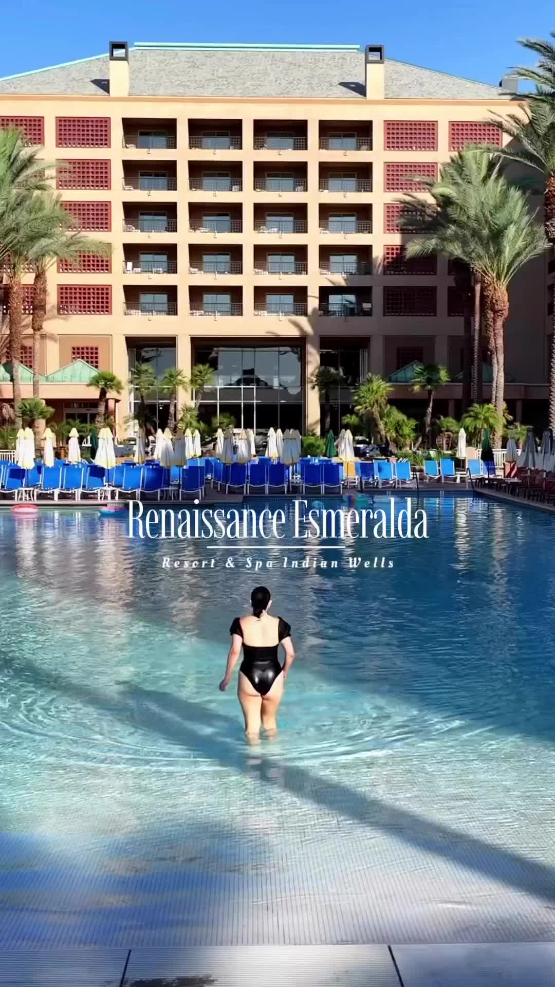 Chillaxing at Renaissance Esmeralda Resort 🌴🏊‍♀️