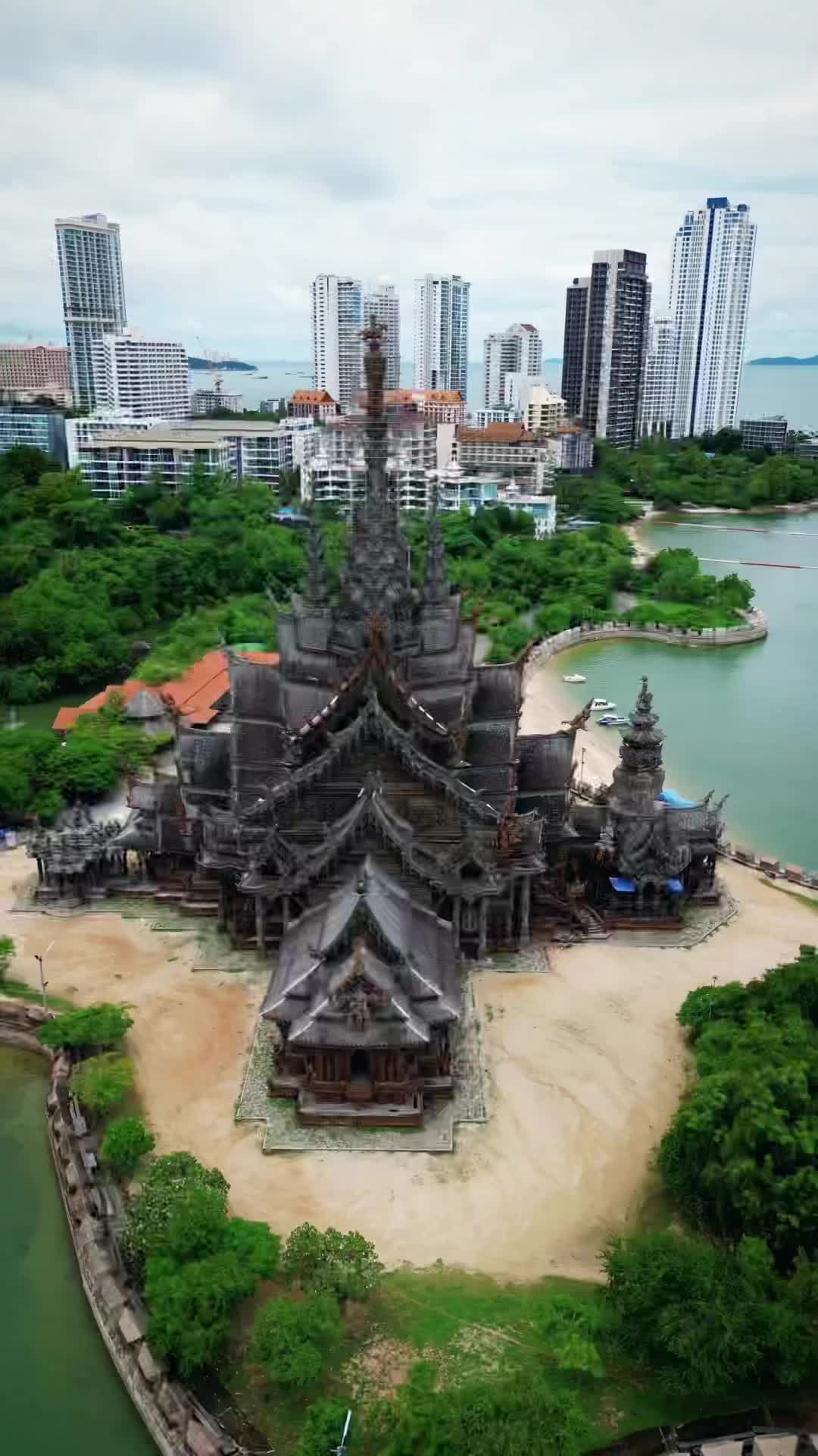 Exploring The Sanctuary of Truth in Pattaya, Thailand