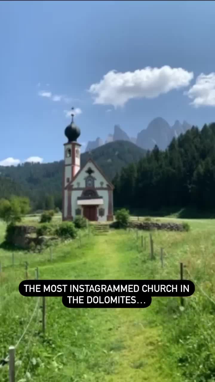 Stunning Churches in Val di Funes, Italy