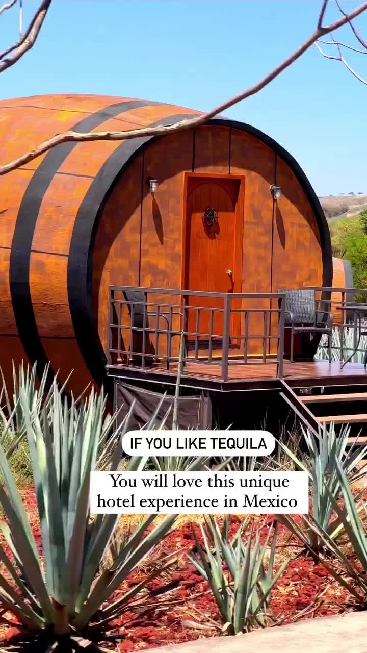 Unique Tequila Hotel in Mexico for Tequila Lovers