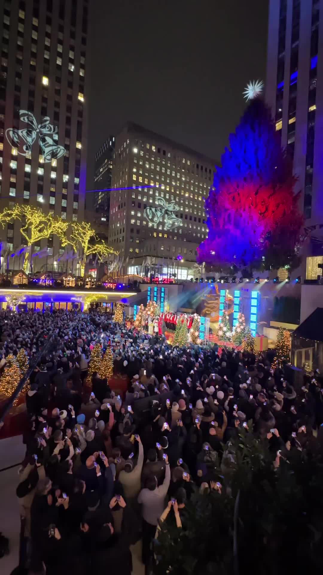 Rockefeller Center Christmas Tree Lighting 2023