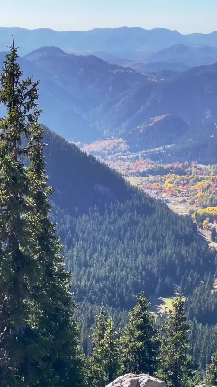 Autumn Colors in Rhodope Mountains at Orpheus Rocks