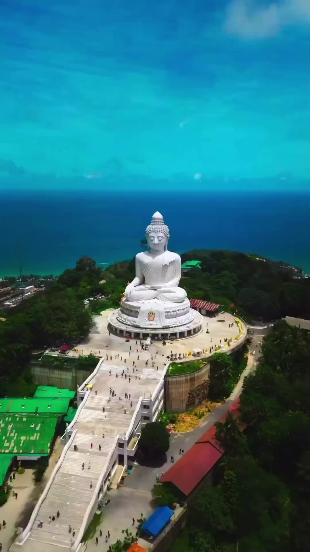Stunning Bird's Eye View of Big Buddha Phuket 🙏🏻