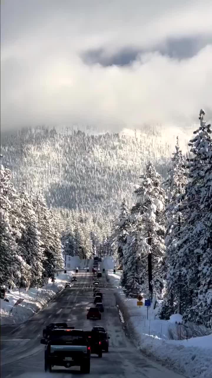 A Real Life Snow Globe in Homewood, Tahoe