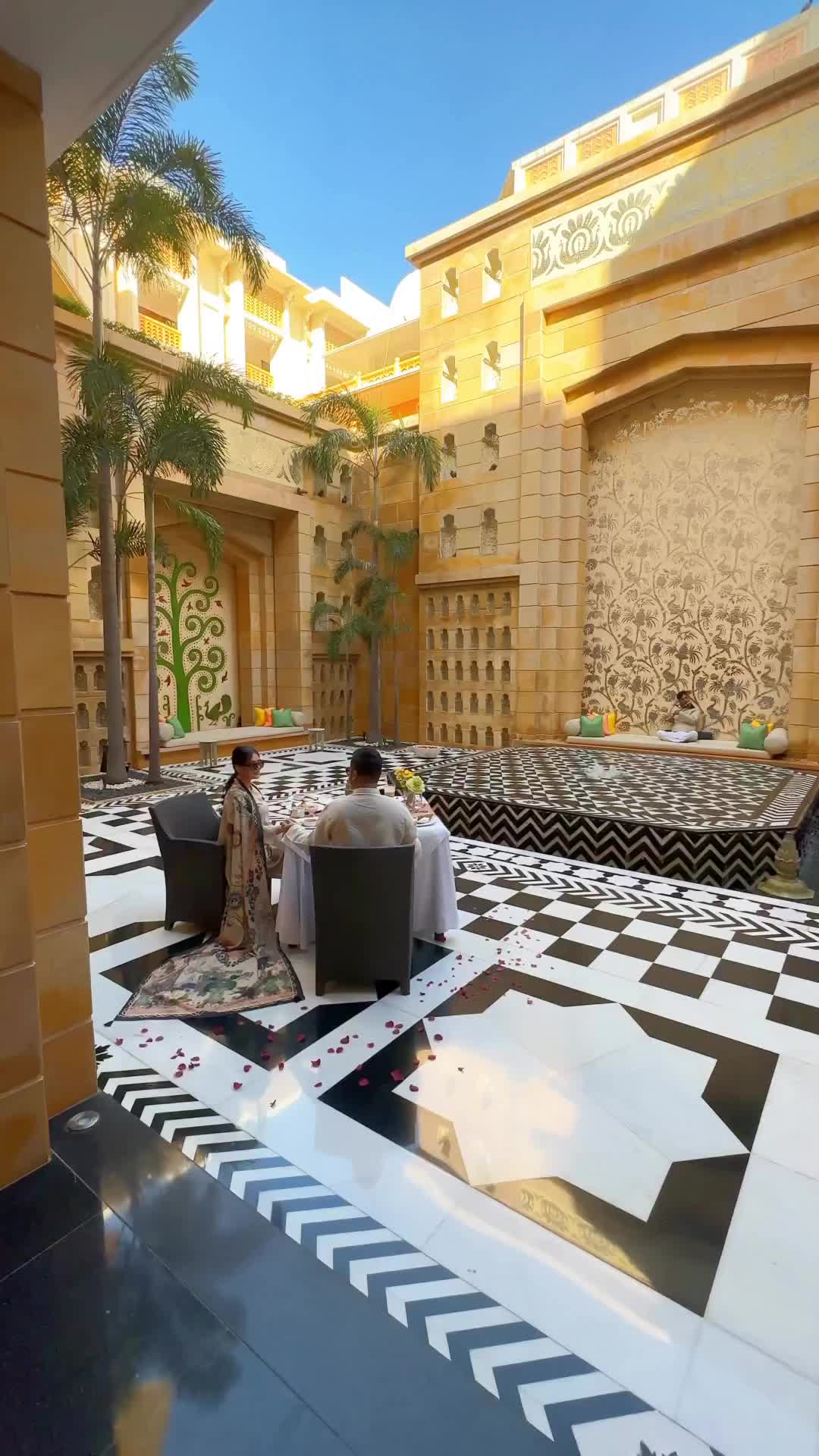 Intimate Breakfast at The Leela Palace Udaipur