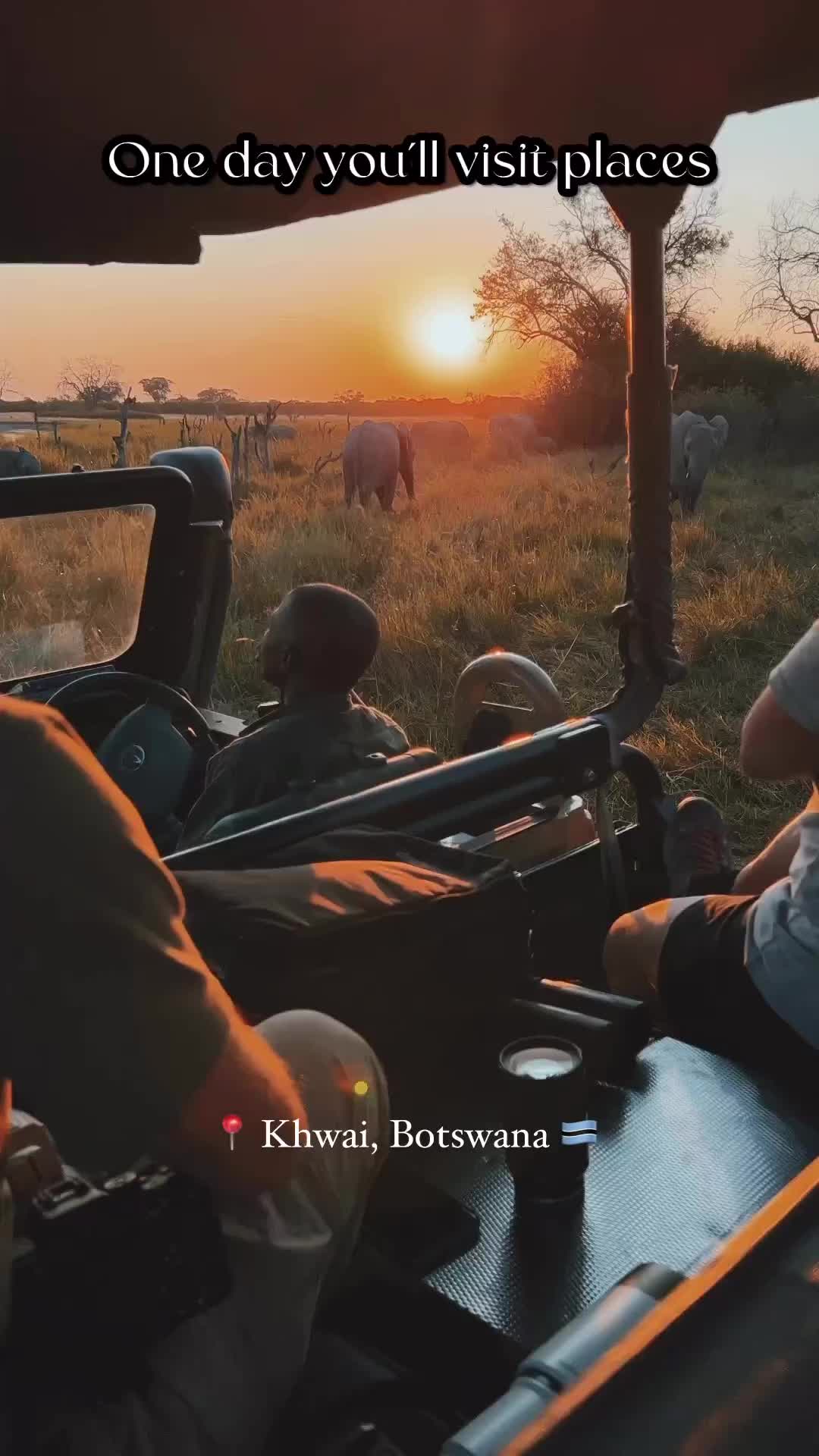 Unforgettable Khwai Sunset Safari in Botswana