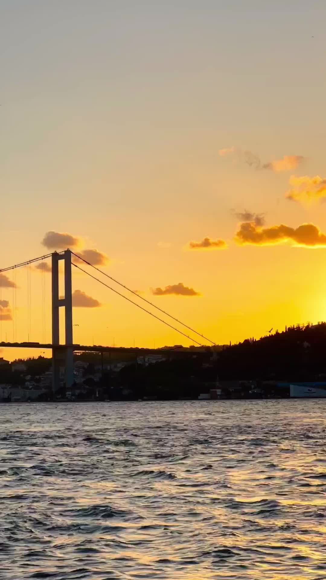 Sunset Bosphorus Cruise on Luxury Boat in Istanbul