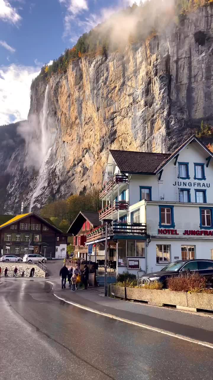 Most Beautiful Mountain Village in Lauterbrunnen ❤️