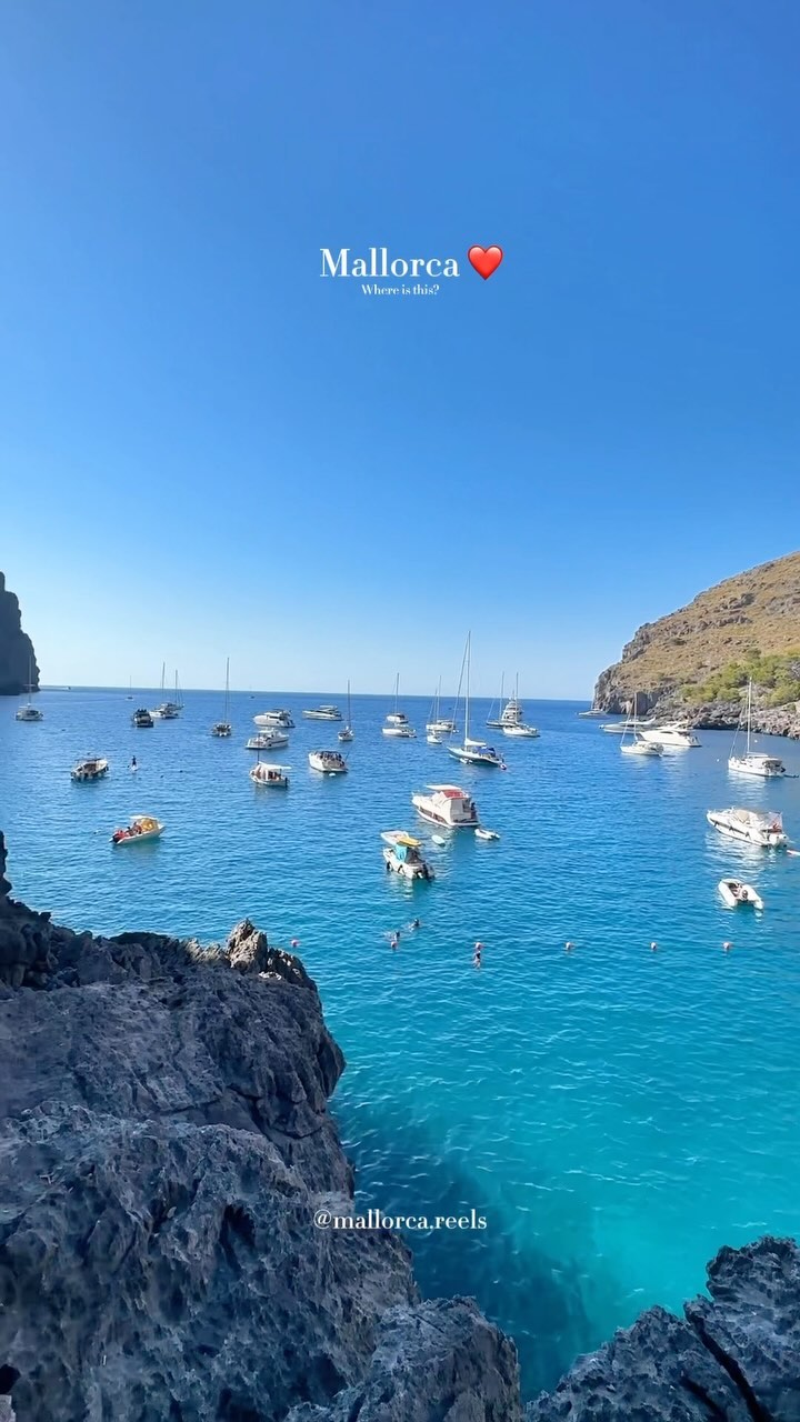 This is . . . 👇🏼
.
.
.
📍Sa Calobra, Mallorca ❤️

🇬🇧 Sa Calobra in Majorca is a breathtaking coastal marvel. Winding roads lead to stunning blue waters framed by massive cliffs. Explore hidden coves or trek the Torrent de Pareis gorge. This slice of Mallorca offers raw natural beauty at every turn. A must-visit for anyone looking to be amazed.
🇪🇸 Sa Calobra en Mallorca es una maravilla costera impresionante. Carreteras serpenteantes conducen a aguas azules impresionantes enmarcadas por enormes acantilados. Explora calas escondidas o camina por el barranco del Torrent de Pareis. Este rincón de Mallorca ofrece belleza natural en cada esquina. Una visita obligada para cualquiera que quiera sorprenderse.
🇩🇪 Sa Calobra auf Mallorca ist ein atemberaubendes Küstenwunder. Gewundene Straßen führen zu beeindruckenden blauen Gewässern, eingerahmt von massiven Klippen. Erkunde versteckte Buchten oder wandere durch die Schlucht Torrent de Pareis. Dieses Stück Mallorca bietet überall rohe natürliche Schönheit. Ein Muss für jeden, der beeindruckt werden möchte.

❣️Are you in love with Mallorca too❣️

📲 Share this video with your friends 🌊

✅ FOLLOW @MALLORCA.REELS for more ❤️

⭐️ sponsored by our official partners @rentacar.vanrell 🚙 get additional 5% off your rental car booking with our promo code: 26MU7 ‼️

🎥 You’ve got a video you want us to publish? Send it to us 📩