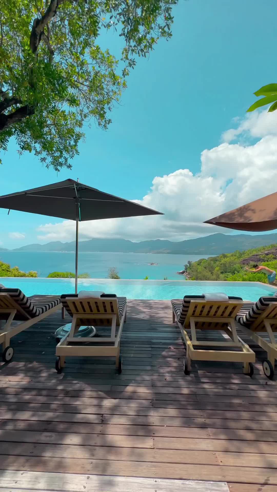 Luxury Private Pool Overlooking Mahé Coastline at FS Seychelles