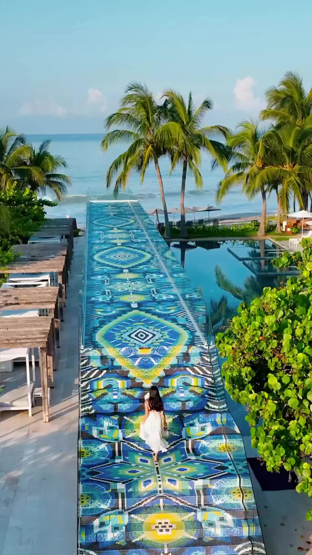 Iconic Blue Bridge at W Punta De Mita Resort