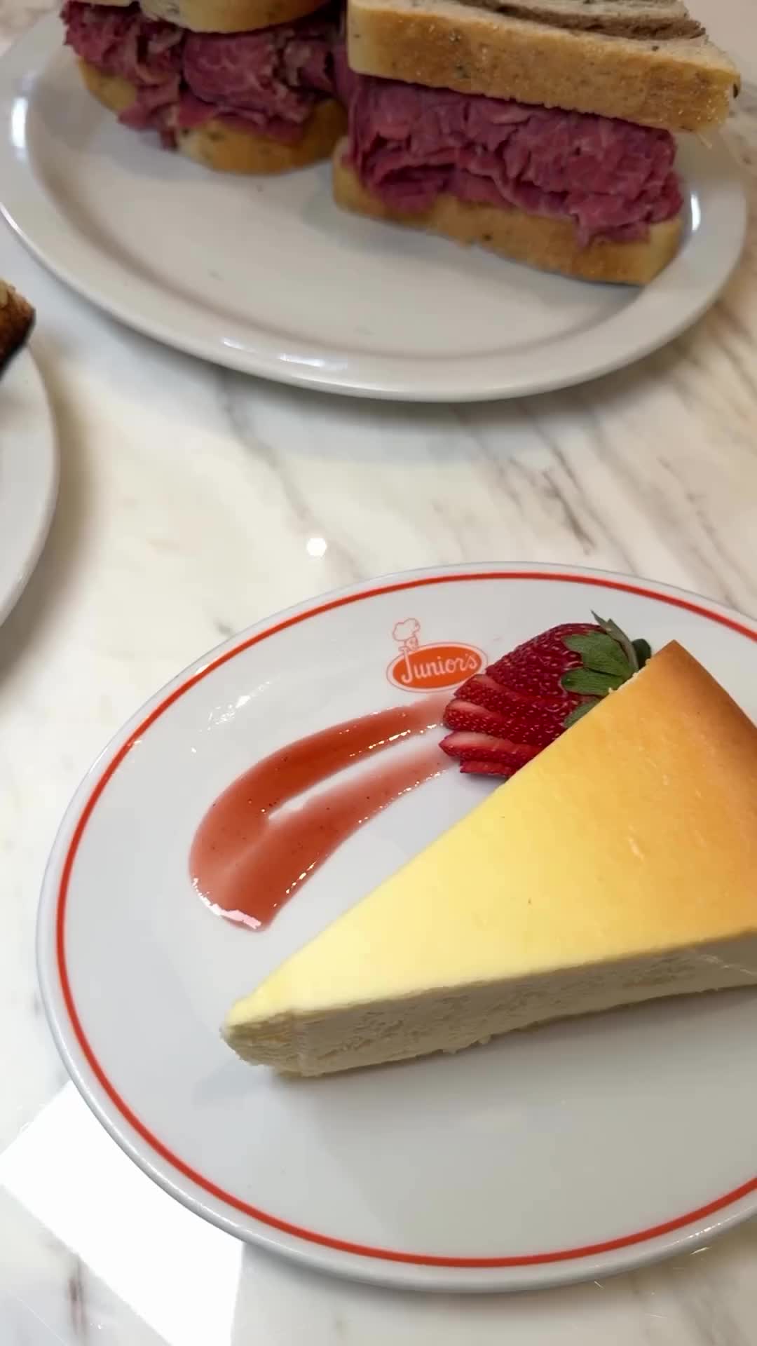 Discover Junior's Cheesecake at Resorts World LV