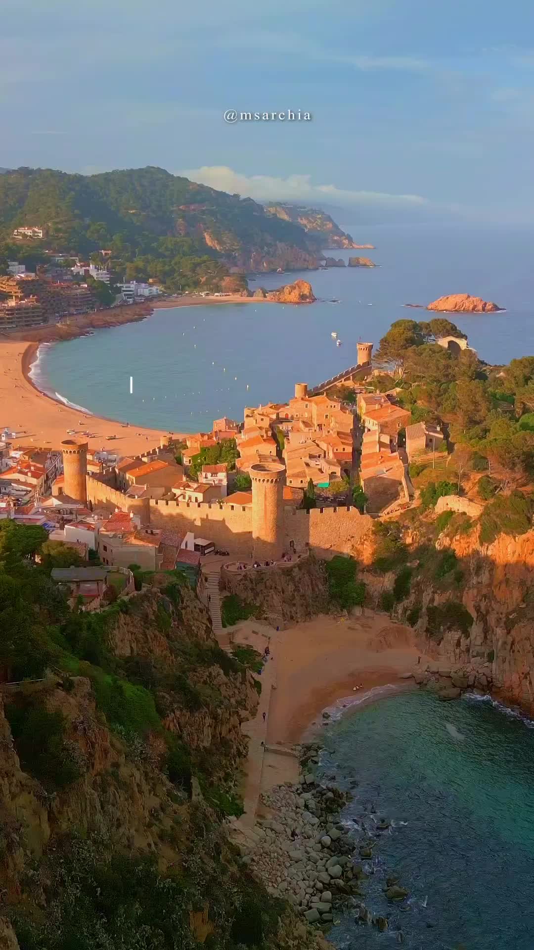 Summer Vibes at Tossa de Mar Castle – Coastal Gem