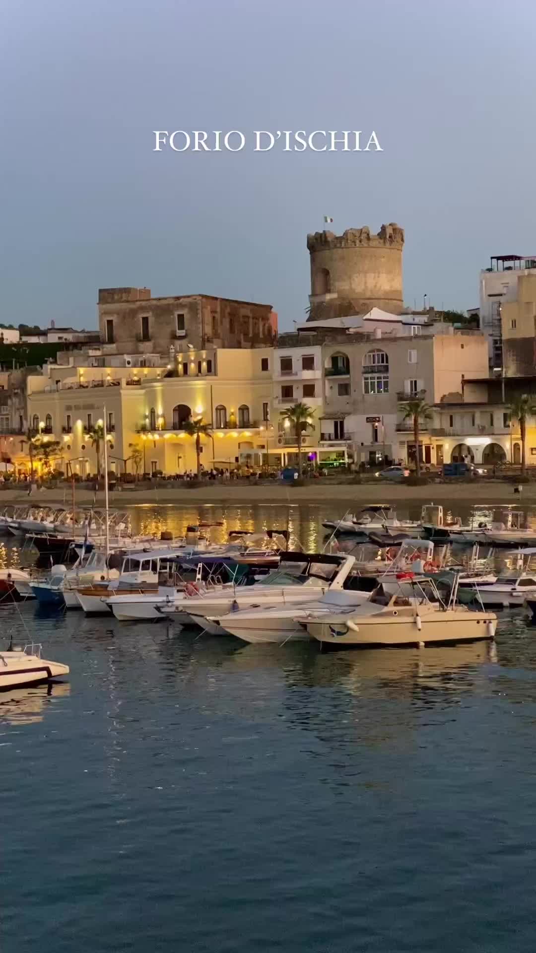 Stunning Sunset in Forio, Ischia - A Love Story