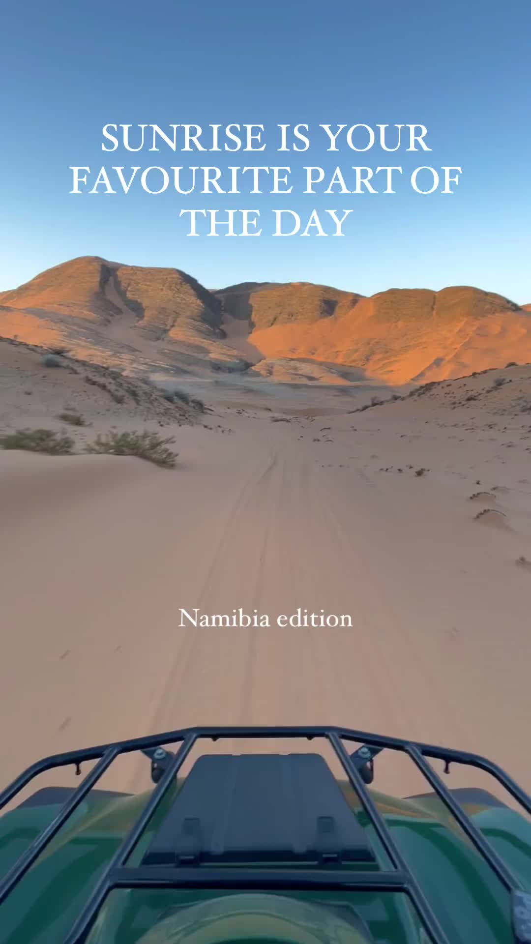 Early Bird Adventure in Namibia's Stunning Landscapes
